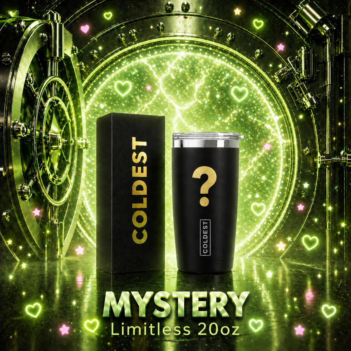 Mystery Limitless 20z Tumbler - 30+ colors, coffee hot 13+ hours
